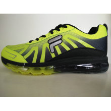 Homens Fluorescent Green Athletic Running Sapatos De Desporto